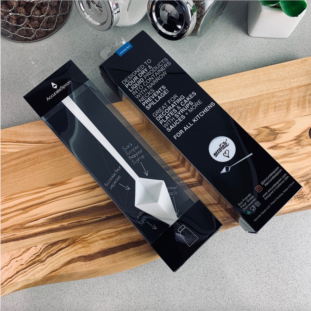 Spoon Accurate Fill Salt Sugar Pepper Shaker &More